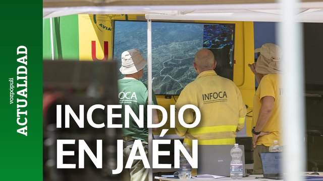Desalojadas 500 personas por el incendio de Andújar (Jaén), que afecta a 700 hectáreas