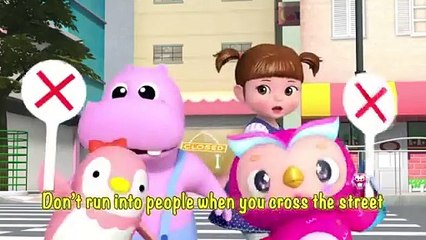 Kongsuni and Friends - Safety Song Music Video - Cartoons for Children
