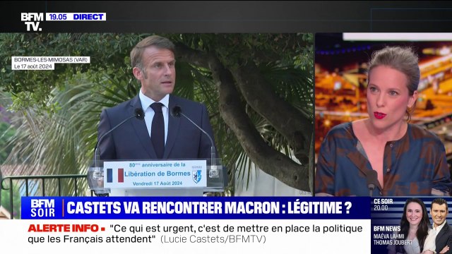 Lucie Castets estime que c'est une très bonne chose qu'Emmanuel Macron accepte sa présence à l'Élysée ce vendredi avec les dirigeants de toutes les forces politiques