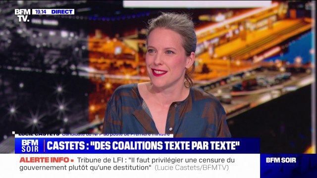 Lucie Castets, candidate du NFP au poste de Première ministre: Je ne vois pas sur quel mandat Bernard Cazeneuve pourrait gouverner