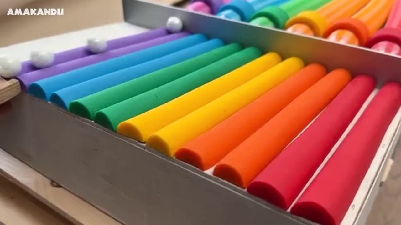Colorful Marble Run