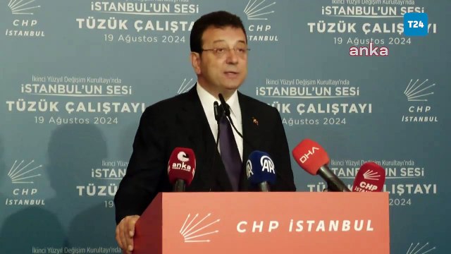 İmamoğlu: Cumhuriyet Halk Partisi değişecek ve Türkiye de değişecek