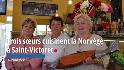 Trois sœurs de 70, 73 et 80 ans cuisinent la Norvège à Saint-Victoret