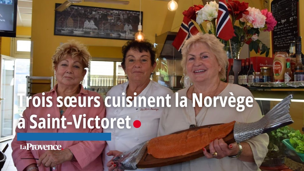 Trois sœurs de 70, 73 et 80 ans cuisinent la Norvège à Saint-Victoret