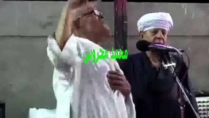 العم ابو شحاته ومولانا الشيخ ياسين التهامي من حفله امس بلافصر