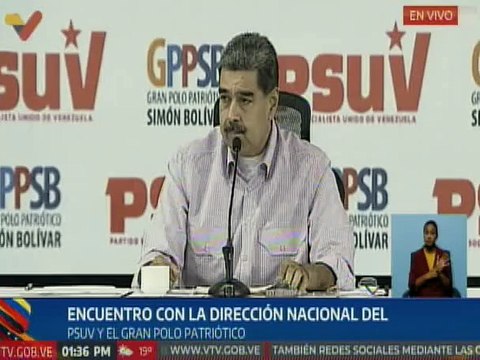 Pdte. Nicolás Maduro propuso la creación de un Sistema de Fuerza de 3 anillos para consolidar la paz