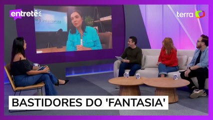 Izabella Camargo relembra momentos com Silvio no programa 'Fantasia', do SBT