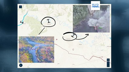 Ucrânia destrói três pontes importantes na região de Kursk