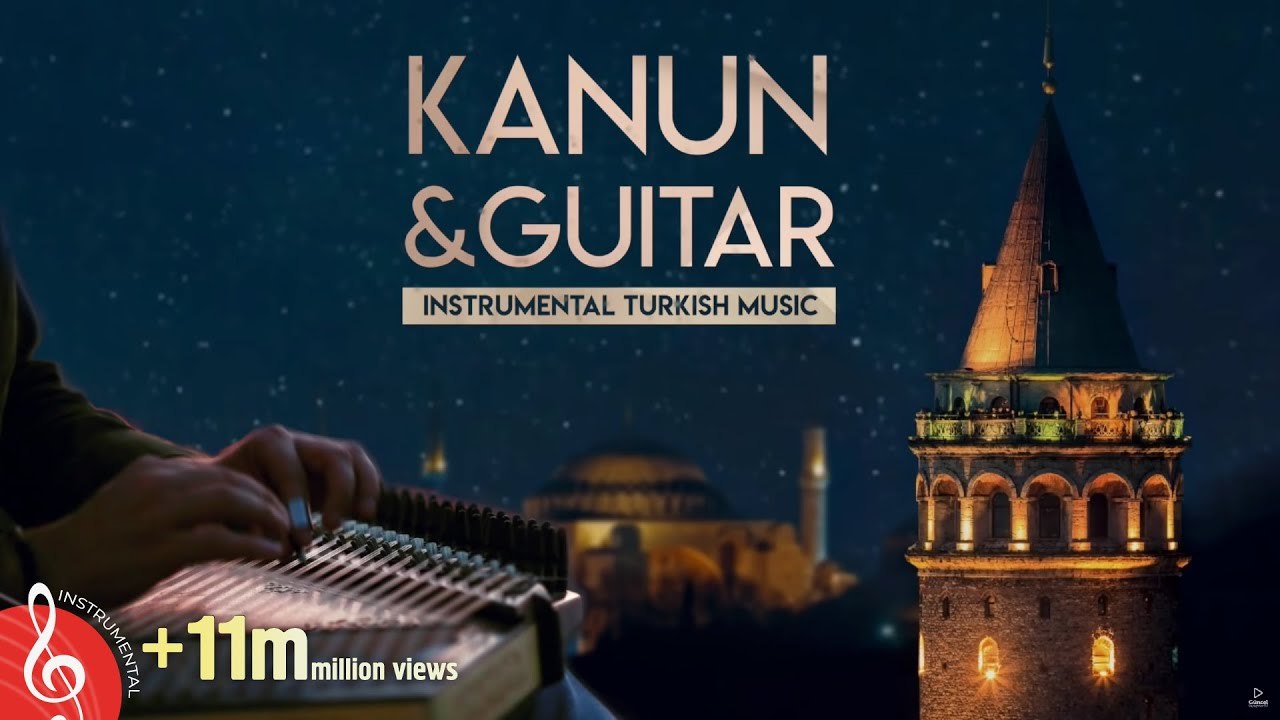 Instrumental Turkish Music | Kanun & Guitar -1 ♫ ᴴᴰ