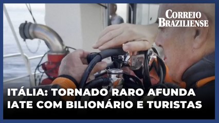 Naufrágio de veleiro deixa um morto e seis desaparecidos na Itália