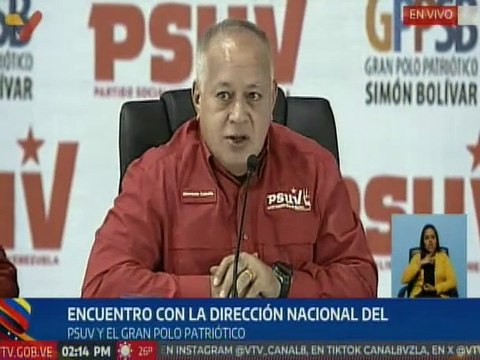 Primer Vpdte. del PSUV: Debe ser castigado de manera ejemplar cualquier indicio de fascismo