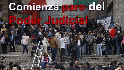Comienza en todo el país el paro del Poder Judicial