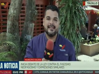 Trujillo | Habitantes de Valera participan en la consulta pública sobre la ley contra el fascismo