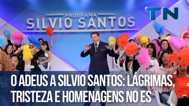 O adeus a Silvio Santos: lágrimas, tristeza e homenagens no ES