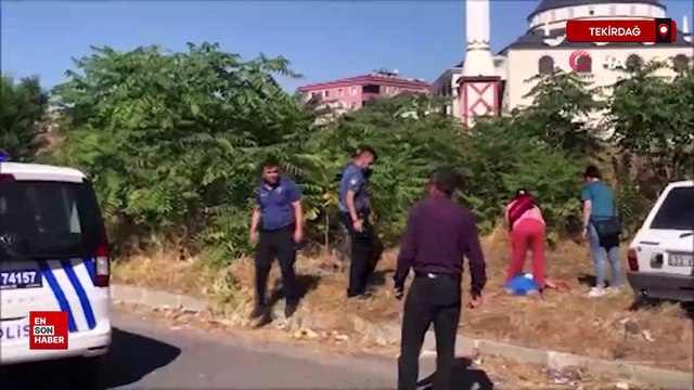 Tekirdağ'da sokak ortasında sopa ve içki şişesiyle birbirlerine girdiler