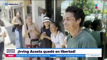 El atleta Irving Acosta queda en libertad