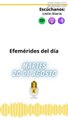 Efemérides Martes 20 de Agosto 2024
