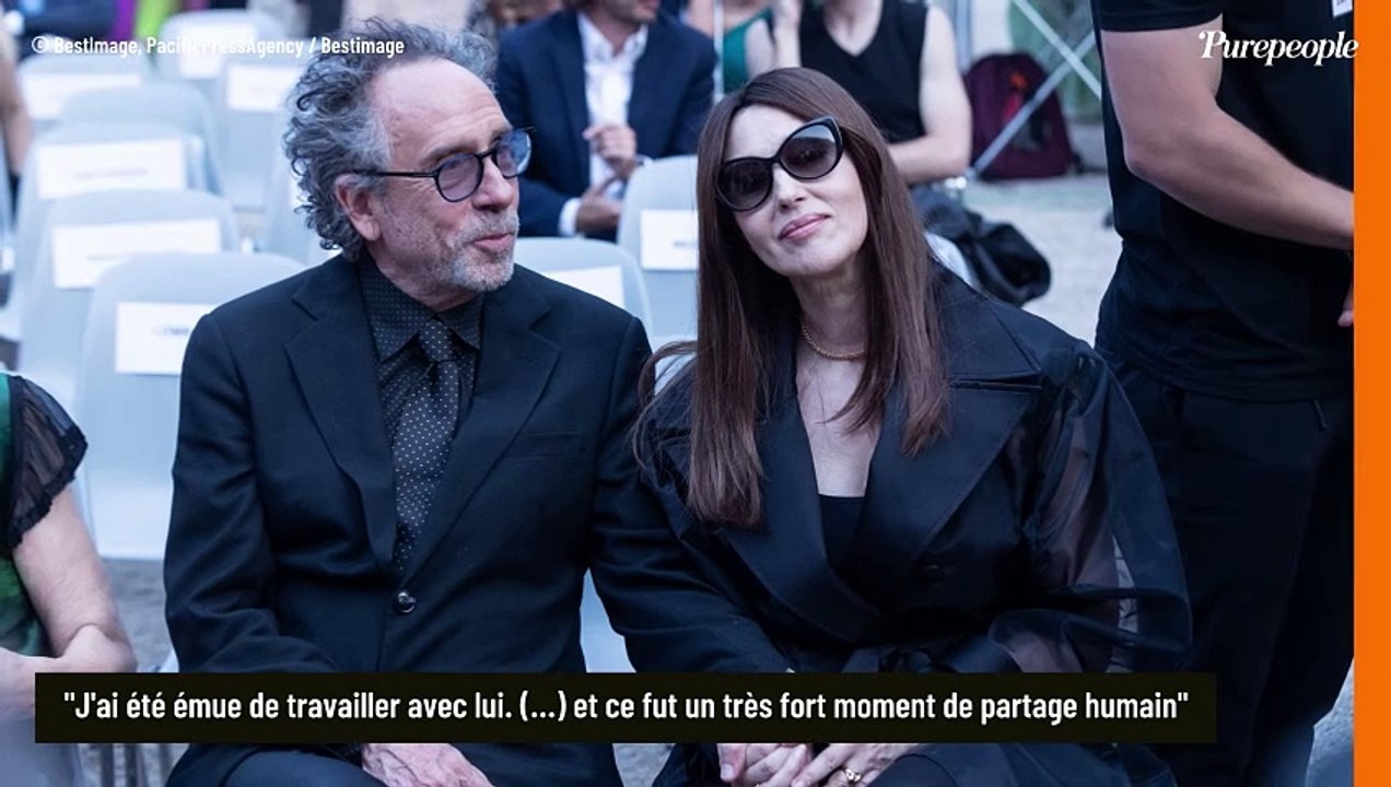 Monica Bellucci en couple avec Tim Burton : elle en dit plus sur leur rencontre "précieuse" qui a bouleversé sa vie