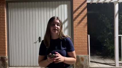 Irene Caro, informa desde la casa del padre de "presunto" asesino de 20 años en Mocejón (Toledo)