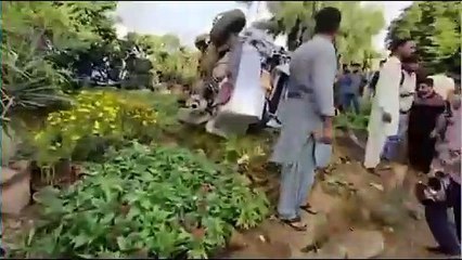 Danger accident Karachi Pakistan