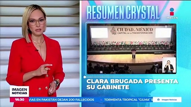¿Quiénes son los tres integrantes del gabinete de Clara Brugada?