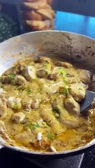 Chicken Cheese Handi