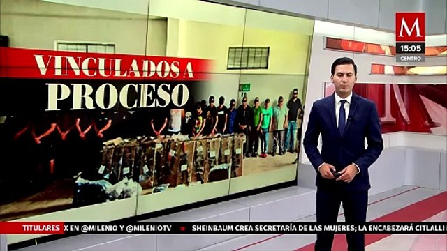Vinculan a proceso a 21 personas detenidas en Chiapas por posesión de armas