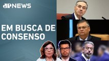 Barroso, Dino e Lira devem se reunir para debater decisão sobre emendas impositivas