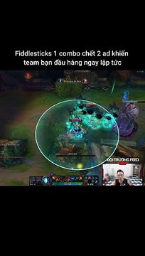 Fiddlesticks 1 combo chết 2 ad khiến team bạn đầu hàng #fiddlesticks #lienminhhuyenthoai #leagueoflegends