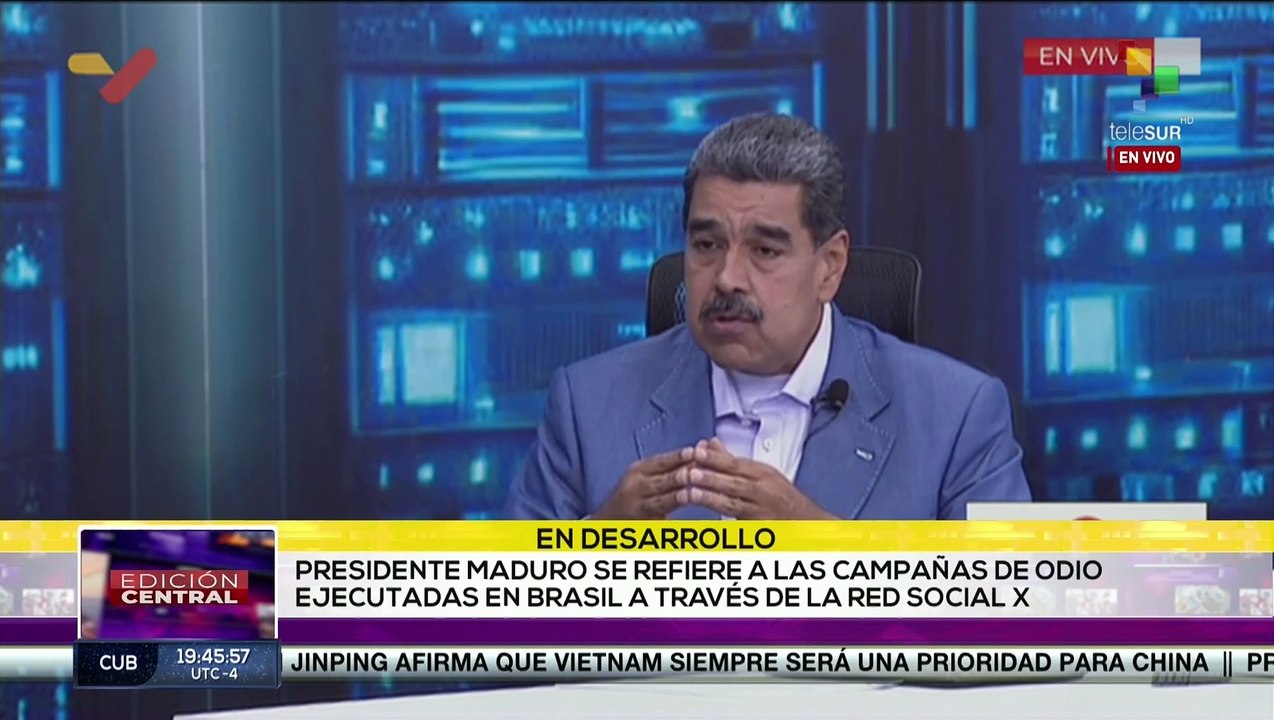 Maduro: Elon Musk, él es la extrema derecha y el mundo lo repudia