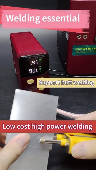801D spot welder with 71B spot welding pen for butt welding iron block