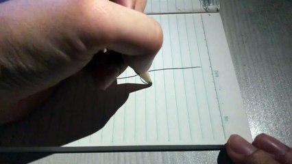 I don't know what happened, but he looks dissatisfied. [I drew it]