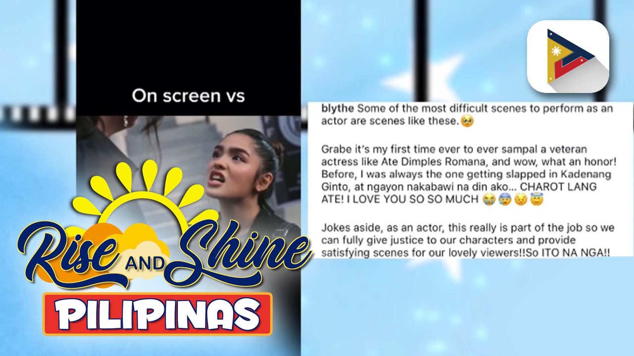 TALK BIZ | Sampalan scene nina Andrea Brillantes at Dimples Romana, trending ngayon sa social media