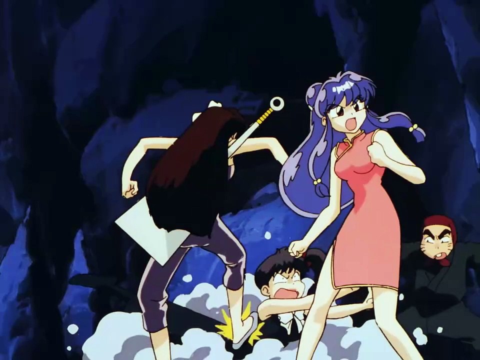 Kodachi gets Knocked Out (Swirly Eyes)