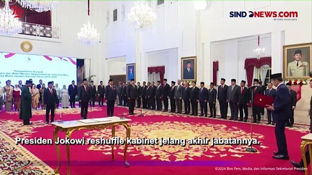 Seusai Yasonna Laoly Kena Reshuffle, Sisa Berapa Kader PDIP di Kabinet Jokowi?