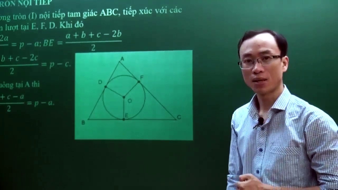 22. Bài 06. Đường tròn nội tiếp tam giác. (Luyện thi vào 10 Chuyên Toán CT1 ) - HOCMAI 2024-05-19 16_38