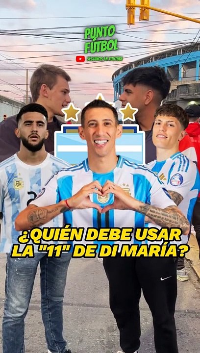 ¿Quien debe usar la 11 de Di Maria?