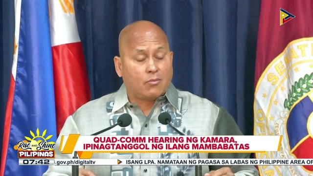 Quad-comm hearing ng Kamara, dinepensahan ng ilang mambabatas