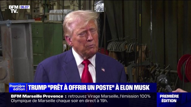 C'est un homme brillant : Donald Trump se dit prêt à offrir un poste de ministre à Elon Musk s'il est élu président des États-Unis