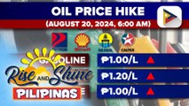 Higit pisong taas-presyo sa produktong petrolyo, epektibo ngayong araw