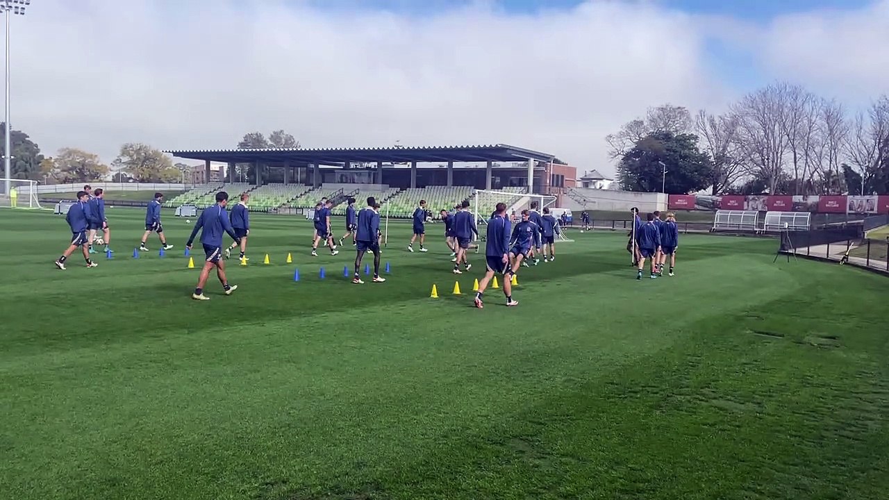 Newcastle Jets men warm-up part II | Newcastle Herald, August 20, 2024