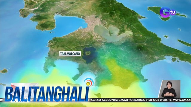 PHIVOLCS - Vog galing sa Bulkang Taal, hindi inaasahan na mapapadpad sa mas malawak na lugar ngayong araw - Weather update today (August 20, 2024) | Balitanghali
