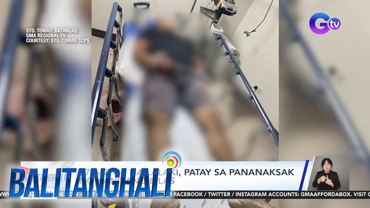 57-anyos na lalaki, patay sa pananaksak ng kaniyang bilas | Balitanghali