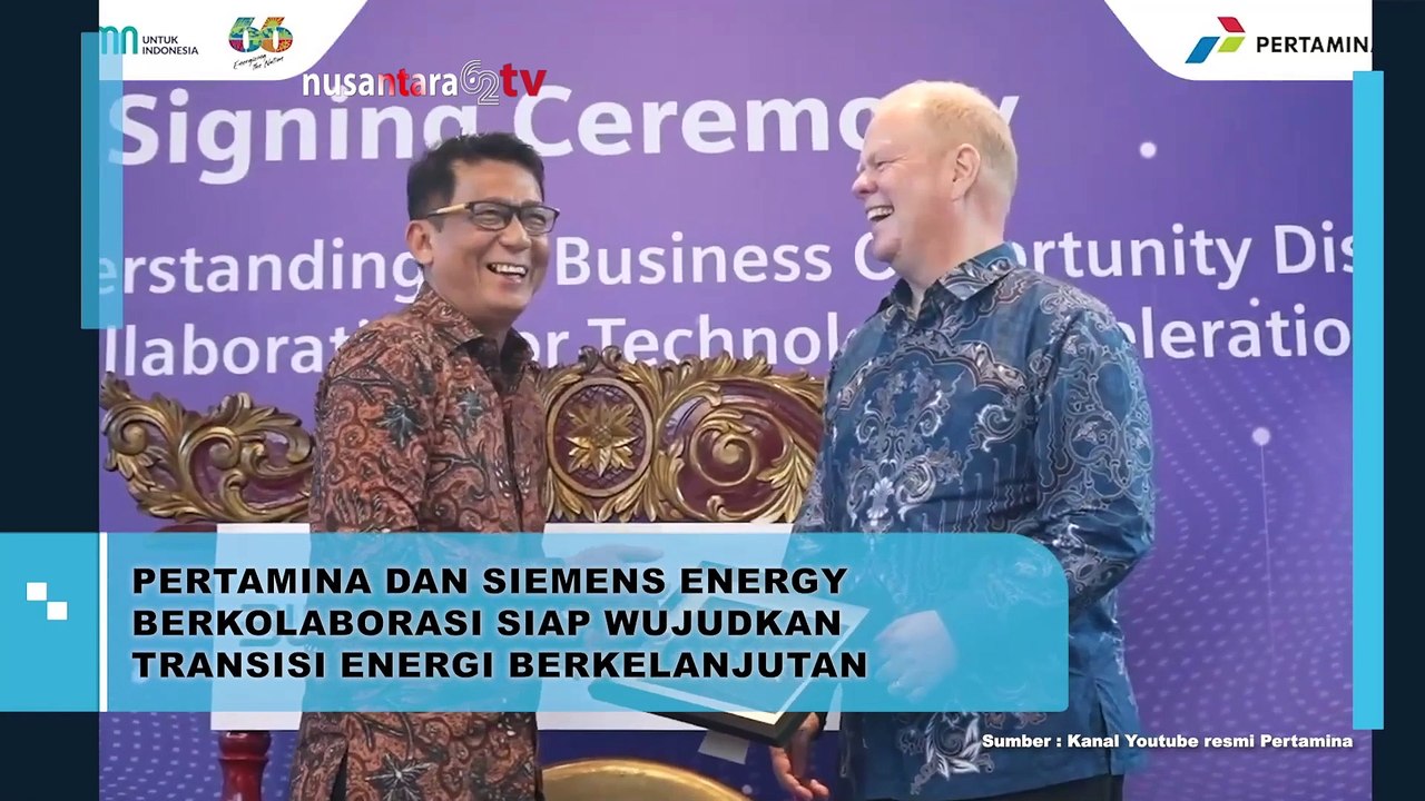 Pertamina dan Siemens Energy Perkenalkan Program Inovatif untuk Masa Depan Hijau