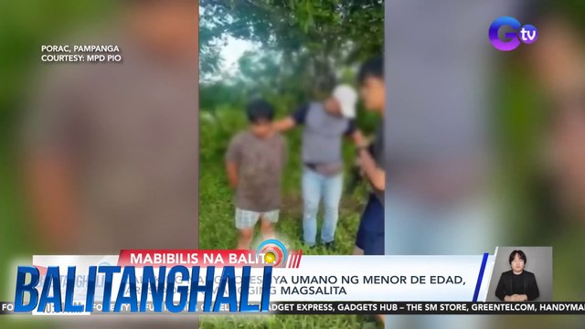 Lalaking nangmolestiya umano ng menor de edad, arestado; Tumangging magsalita | Balitanghali