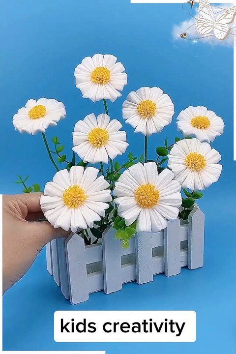 DIY Flower Craft Tutorial | Step by Step Guide to Creating Beautiful Flowers from Masks and Paper