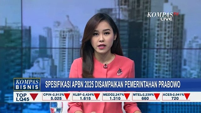 Menkeu Sebut Spesifikasi APBN 2025 Disampaikan Pemerintahan Prabowo-Gibran