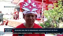 Dukung IKN, RW di Semarang Meriahkan HUT ke-79 RI