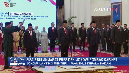Sisa 2 Bulan Jabat Presiden, Jokowi Rombak Kabinet