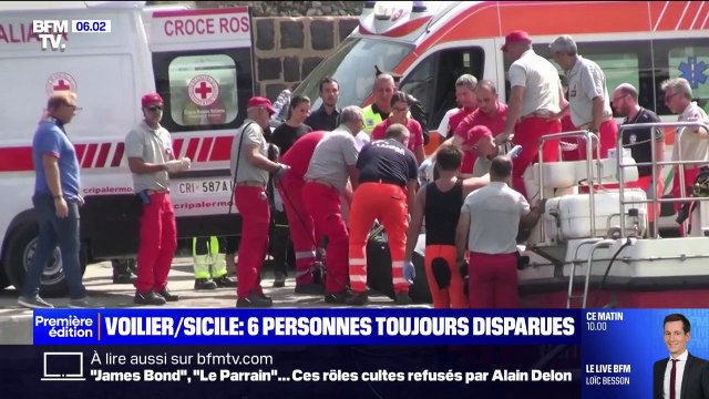 Sicile: un voilier pris dans une tempête, six personnes toujours disparues